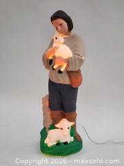 MaxSold Auction: Vintage 34" Stable Boy Blow Mould Christmas Decoration  - Mississauga (Ontario, Canada) PARTNER MANAGED Reseller Online Auction -  Dundas Street East