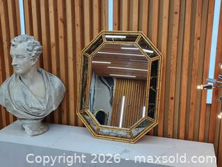 MaxSold Auction: Vintage Hollywood Regency Faux Bamboo Octagonal Mirror  - Mississauga (Ontario, Canada) PARTNER MANAGED Reseller Online Auction -  Dundas Street East