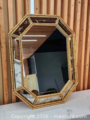 MaxSold Auction: Vintage Hollywood Regency Faux Bamboo Octagonal Mirror  - Mississauga (Ontario, Canada) PARTNER MANAGED Reseller Online Auction -  Dundas Street East