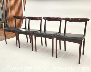 MaxSold Auction: Vintage Mid-century Modern Set of 4 Greaves & Thomas Dining Chairs - Mississauga (Ontario, Canada) SELLER MANAGED Reseller Online Auction -  Dundas Street East