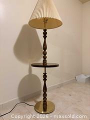 MaxSold Auction: MCM floor lamp with side table - Toronto (Ontario, Canada) PARTNER MANAGED Downsizing Online Auction -  Risa Boulevard