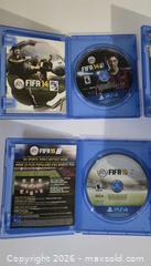 MaxSold Auction: PS4 FIFA Lot of Video Games - Toronto (Ontario, Canada) PARTNER MANAGED Downsizing Online Auction -  Risa Boulevard
