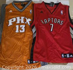MaxSold Auction: Steve Nash Phoenix Suns & Andrea Bargnani Raptors Jerseys  - Toronto (Ontario, Canada) PARTNER MANAGED Downsizing Online Auction -  Risa Boulevard
