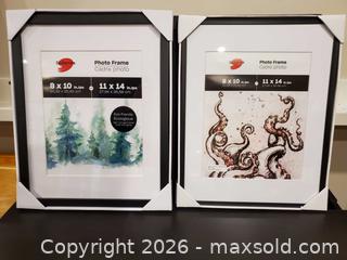 MaxSold Auction: 2 new black wood photo frames - Ottawa (Ontario, Canada) SELLER MANAGED Downsizing Online Auction - Brennan Avenue