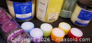 MaxSold Auction: Assorted pillar and tealight candles - Ottawa (Ontario, Canada) SELLER MANAGED Downsizing Online Auction - Brennan Avenue
