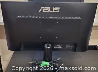 MaxSold Auction: ASUS LCD Monitor with cables - Ottawa (Ontario, Canada) SELLER MANAGED Downsizing Online Auction - Brennan Avenue