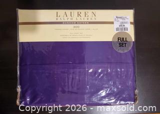 MaxSold Auction: New double purple sheet set - Ottawa (Ontario, Canada) SELLER MANAGED Downsizing Online Auction - Brennan Avenue