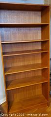 MaxSold Auction: Really nice teak veneer bookshelf  - Ottawa (Ontario, Canada) SELLER MANAGED Downsizing Online Auction - Brennan Avenue