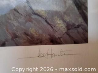 MaxSold Auction: Signed Limited edition print "Watchful Pause" by Joe Hautman - Ottawa (Ontario, Canada) SELLER MANAGED Downsizing Online Auction - Brennan Avenue