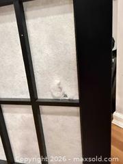 MaxSold Auction: Triple fold black and white room divider - Ottawa (Ontario, Canada) SELLER MANAGED Downsizing Online Auction - Brennan Avenue