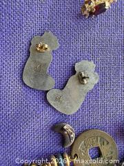 MaxSold Auction: Assorted Earrings Lot, 6–15 Pieces - Mixed Metals - Santa Monica (California, USA) PARTNER MANAGED Estate Sale Online Auction - 18th Street