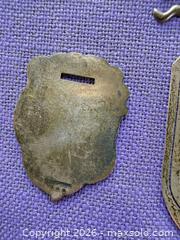 MaxSold Auction: Earrings & Pendant/Medal - Sterling Silver, Silver-Plated, Turquoise - Santa Monica (California, USA) PARTNER MANAGED Estate Sale Online Auction - 18th Street