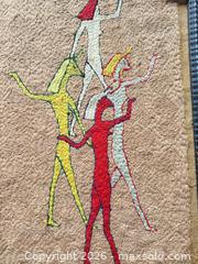 MaxSold Auction: Framed Textile Wall Art 25" x 16.5" - Santa Monica (California, USA) PARTNER MANAGED Estate Sale Online Auction - 18th Street