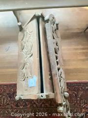 MaxSold Auction: Hand-Carved Solid Wood Chest / Trunk - Santa Monica (California, USA) PARTNER MANAGED Estate Sale Online Auction - 18th Street