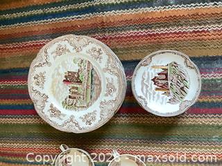 MaxSold Auction: Johnson Bros Old Britain Castles Ironstone Dinnerware Set (10+ pcs) - Santa Monica (California, USA) PARTNER MANAGED Estate Sale Online Auction - 18th Street