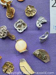 MaxSold Auction: Lot of 19 Clip-On Earrings, Mixed Metal & Resin - Santa Monica (California, USA) PARTNER MANAGED Estate Sale Online Auction - 18th Street