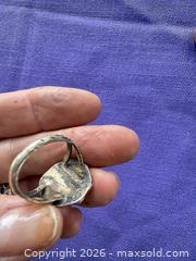 MaxSold Auction: Lot of 2 Mixed-Metal Rings, Size 9-10 (approx) - Santa Monica (California, USA) PARTNER MANAGED Estate Sale Online Auction - 18th Street