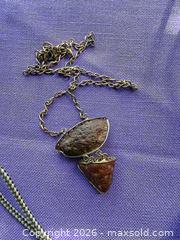 MaxSold Auction: Lot of 3 Metal Necklace, Pendant and Bolo Tie/Chains - Santa Monica (California, USA) PARTNER MANAGED Estate Sale Online Auction - 18th Street