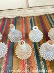 MaxSold Auction: Milk Glass Hobnail Perfume Bottles, Lot of 9 - Santa Monica (California, USA) PARTNER MANAGED Estate Sale Online Auction - 18th Street