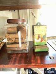 MaxSold Auction: Mixed Ephemera Lot: Stereoscope, Stereo Cards & Tin Match Holder - Santa Monica (California, USA) PARTNER MANAGED Estate Sale Online Auction - 18th Street