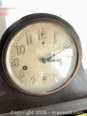 MaxSold Auction: New Haven Mantel Clock, ~19 in - Santa Monica (California, USA) PARTNER MANAGED Estate Sale Online Auction - 18th Street