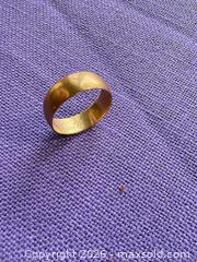 MaxSold Auction: Pair of yellow gold wedding bands, marked and engraved - Santa Monica (California, USA) PARTNER MANAGED Estate Sale Online Auction - 18th Street