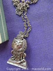 MaxSold Auction: Queen Elizabeth II 1977 Silver Jubilee Pendant/Brooch Necklace - Santa Monica (California, USA) PARTNER MANAGED Estate Sale Online Auction - 18th Street