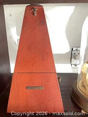 MaxSold Auction: Schatz Clock and Metronome, Mid-Century Lot (2 pieces) - Santa Monica (California, USA) PARTNER MANAGED Estate Sale Online Auction - 18th Street