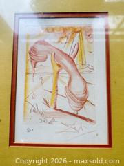 MaxSold Auction: Signed Limited Edition Surreal Lithograph 5/200, Framed "Soft Telephone", Dali, 1968 - Santa Monica (California, USA) PARTNER MANAGED Estate Sale Online Auction - 18th Street