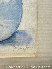 MaxSold Auction: Signed Watercolor Still Life, Framed with Mat and Glass - Santa Monica (California, USA) PARTNER MANAGED Estate Sale Online Auction - 18th Street