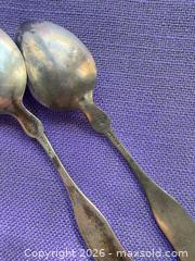 MaxSold Auction: Sterling Silver Spoons, Lot of 2 (5–6 in) - Santa Monica (California, USA) PARTNER MANAGED Estate Sale Online Auction - 18th Street