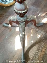 MaxSold Auction: Victorian-Style Tilt-Top Side Table, Dark Brown - Santa Monica (California, USA) PARTNER MANAGED Estate Sale Online Auction - 18th Street