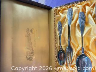 MaxSold Auction: Wachsmann & Sohn Silver-Plated Figural Flatware Set, 4 pcs - Santa Monica (California, USA) PARTNER MANAGED Estate Sale Online Auction - 18th Street