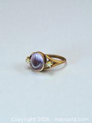 MaxSold Auction: 14k Gold Amethyst and Seed Pearl Ring Size 4 1.66g - Esquimalt (British Columbia, Canada) PARTNER MANAGED Estate Sale Online Auction - Lampson Street