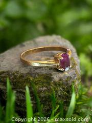 MaxSold Auction: 14k Gold Rhodolite Garnet Ring Size 6 1.4g - Esquimalt (British Columbia, Canada) PARTNER MANAGED Estate Sale Online Auction - Lampson Street