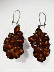 MaxSold Auction: Amber Cluster Earrings - Esquimalt (British Columbia, Canada) PARTNER MANAGED Estate Sale Online Auction - Lampson Street
