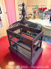 MaxSold Auction: Antique Birdcage  - Esquimalt (British Columbia, Canada) PARTNER MANAGED Estate Sale Online Auction - Lampson Street