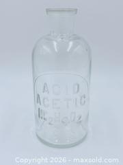 MaxSold Auction: Apothecary Bottle Acetic Acid HC2H3O2 - Esquimalt (British Columbia, Canada) PARTNER MANAGED Estate Sale Online Auction - Lampson Street