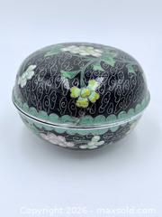 MaxSold Auction: Cloisonné Trinket Box  - Esquimalt (British Columbia, Canada) PARTNER MANAGED Estate Sale Online Auction - Lampson Street
