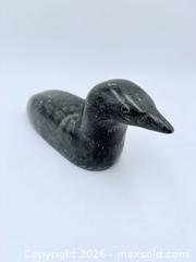 MaxSold Auction: Inuit Soapstone Duck Carving 7.5" Length - Esquimalt (British Columbia, Canada) PARTNER MANAGED Estate Sale Online Auction - Lampson Street