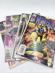 MaxSold Auction: Marvel Wolverine Comic Lot Issues #6, 12, 13, 105 + One-Shot - Esquimalt (British Columbia, Canada) PARTNER MANAGED Estate Sale Online Auction - Lampson Street