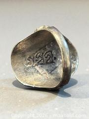 MaxSold Auction: Silver Buddha Ring Size 8.25 6.5g - Esquimalt (British Columbia, Canada) PARTNER MANAGED Estate Sale Online Auction - Lampson Street