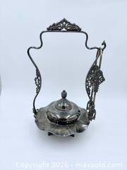 MaxSold Auction: Silver Sugar Dish  - Esquimalt (British Columbia, Canada) PARTNER MANAGED Estate Sale Online Auction - Lampson Street