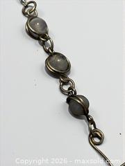 MaxSold Auction: Sterling Silver Agate Necklace 20" Length 9.55g - Esquimalt (British Columbia, Canada) PARTNER MANAGED Estate Sale Online Auction - Lampson Street