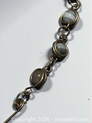 MaxSold Auction: Sterling Silver Agate Necklace 20" Length 9.55g - Esquimalt (British Columbia, Canada) PARTNER MANAGED Estate Sale Online Auction - Lampson Street