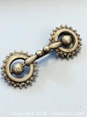 MaxSold Auction: Sterling Silver Brooch / Pin 2.25" Width 10.43g - Esquimalt (British Columbia, Canada) PARTNER MANAGED Estate Sale Online Auction - Lampson Street
