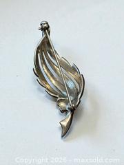 MaxSold Auction: Sterling Silver Marcasite Brooch 2.25" Width 7.81g - Esquimalt (British Columbia, Canada) PARTNER MANAGED Estate Sale Online Auction - Lampson Street