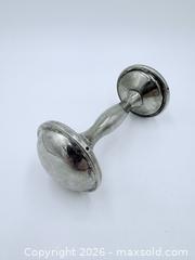 MaxSold Auction: Sterling Silver Rattle 4" - Esquimalt (British Columbia, Canada) PARTNER MANAGED Estate Sale Online Auction - Lampson Street