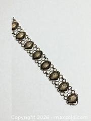 MaxSold Auction: Sterling Silver Seashell Bracelet 7.5" Length 7.38g - Esquimalt (British Columbia, Canada) PARTNER MANAGED Estate Sale Online Auction - Lampson Street