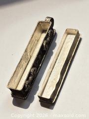 MaxSold Auction: Sterling Silver Tibetan Prayer Box Pendant 2" 5.61g - Esquimalt (British Columbia, Canada) PARTNER MANAGED Estate Sale Online Auction - Lampson Street